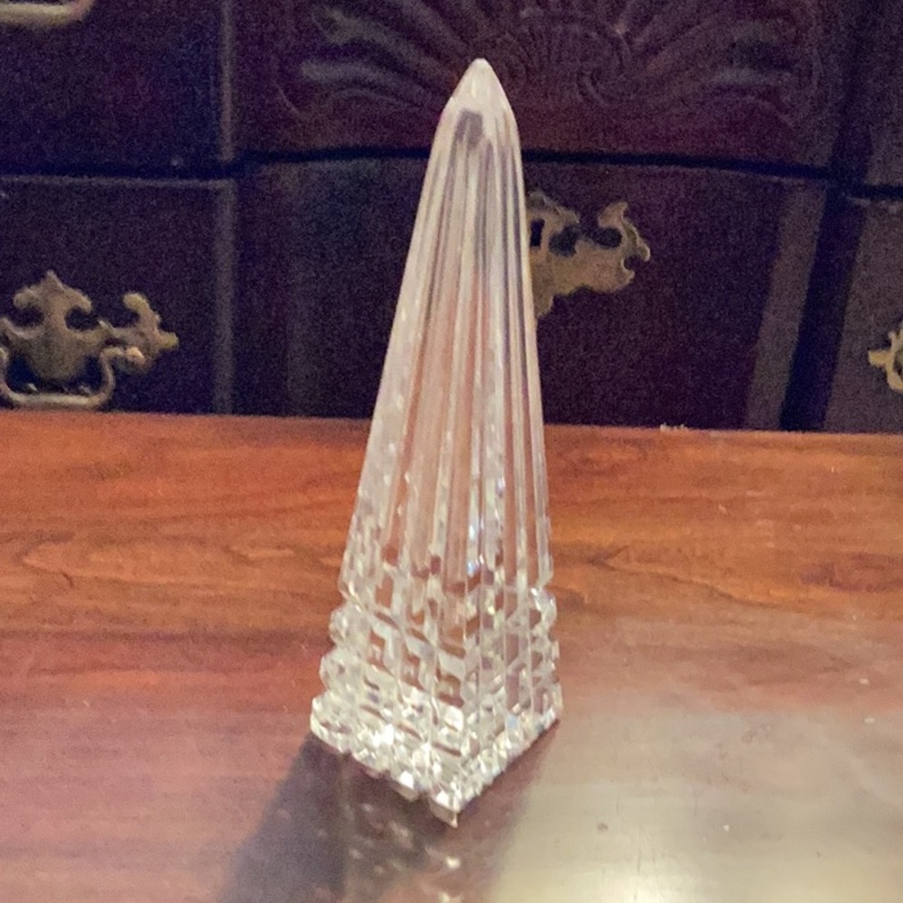 Waterford Cut Glass Crystal Obelisk